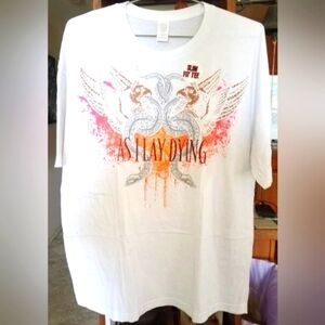 As I Lay Dying  T-SHIRT Size Adult XL100% Cotton rock concert tee